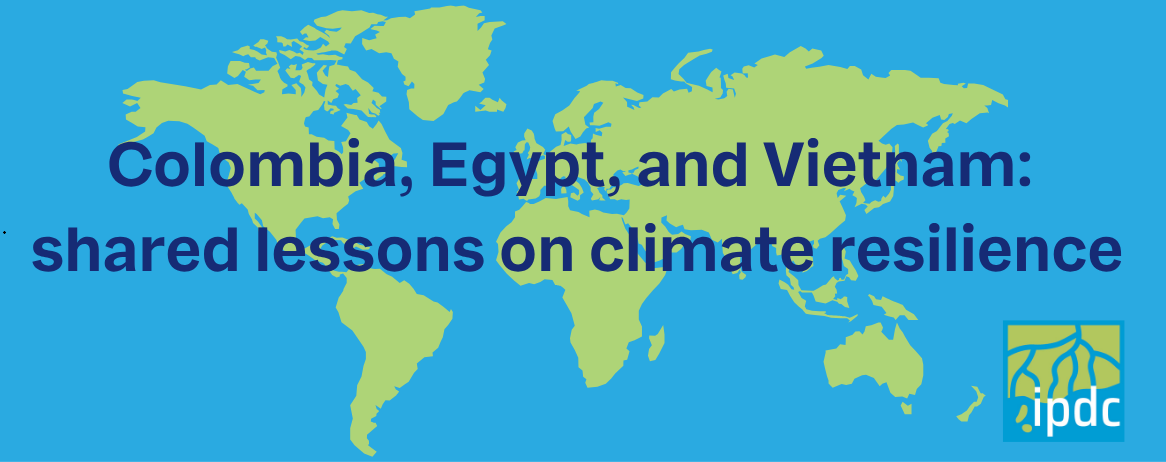 Colombia, Egypt, and Vietnam: shared lessons on climate resilience